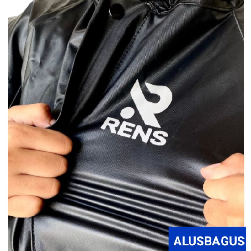 Jual JAS HUJAN RENS SETELAN (L,XL,XXL) ANTI REMBES MANTEL HUJAN ...