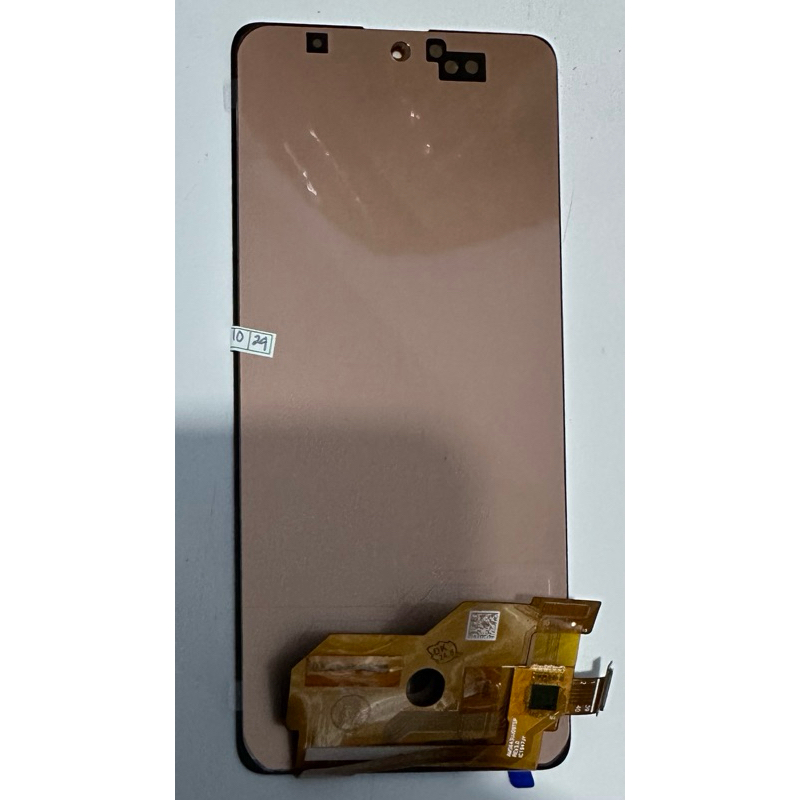 lcd touchscreen+frame(punch hole)samsung A51/A515F original copotan/oled  fingerprint on tested