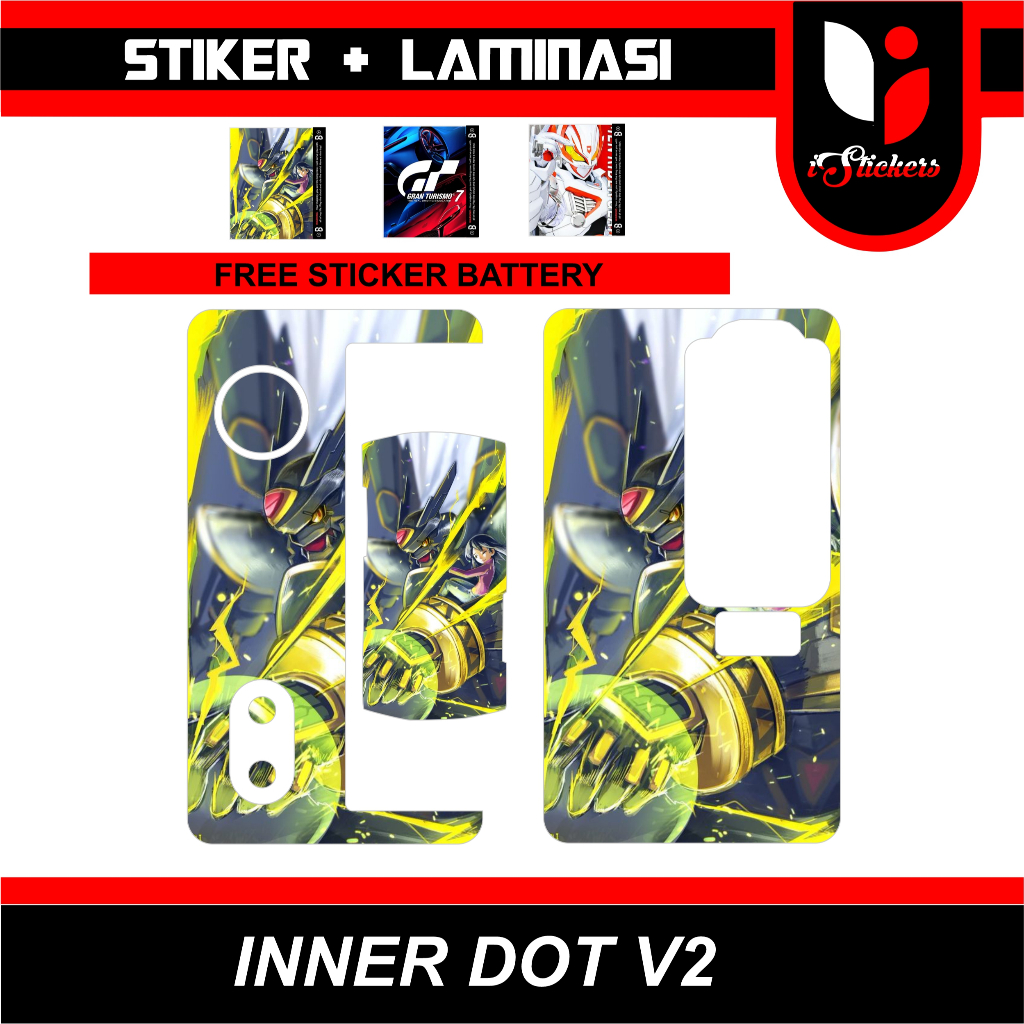 Jual Sticker / Stiker / Garskin Inner DOT AIO V2 | Shopee Indonesia