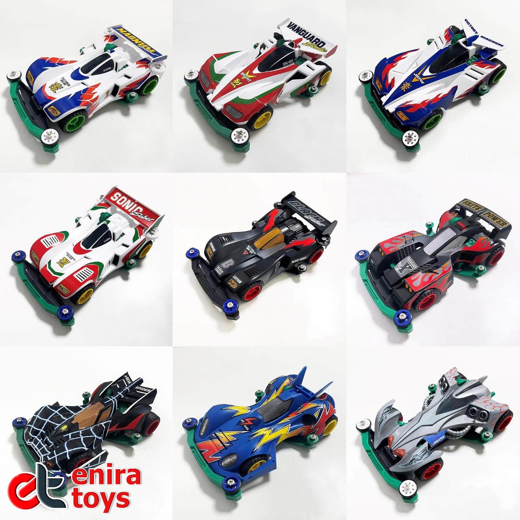 Jual Rep. Tamiya Mini 4WD Merk Jiepin Lets And Go Series Super 1 ...