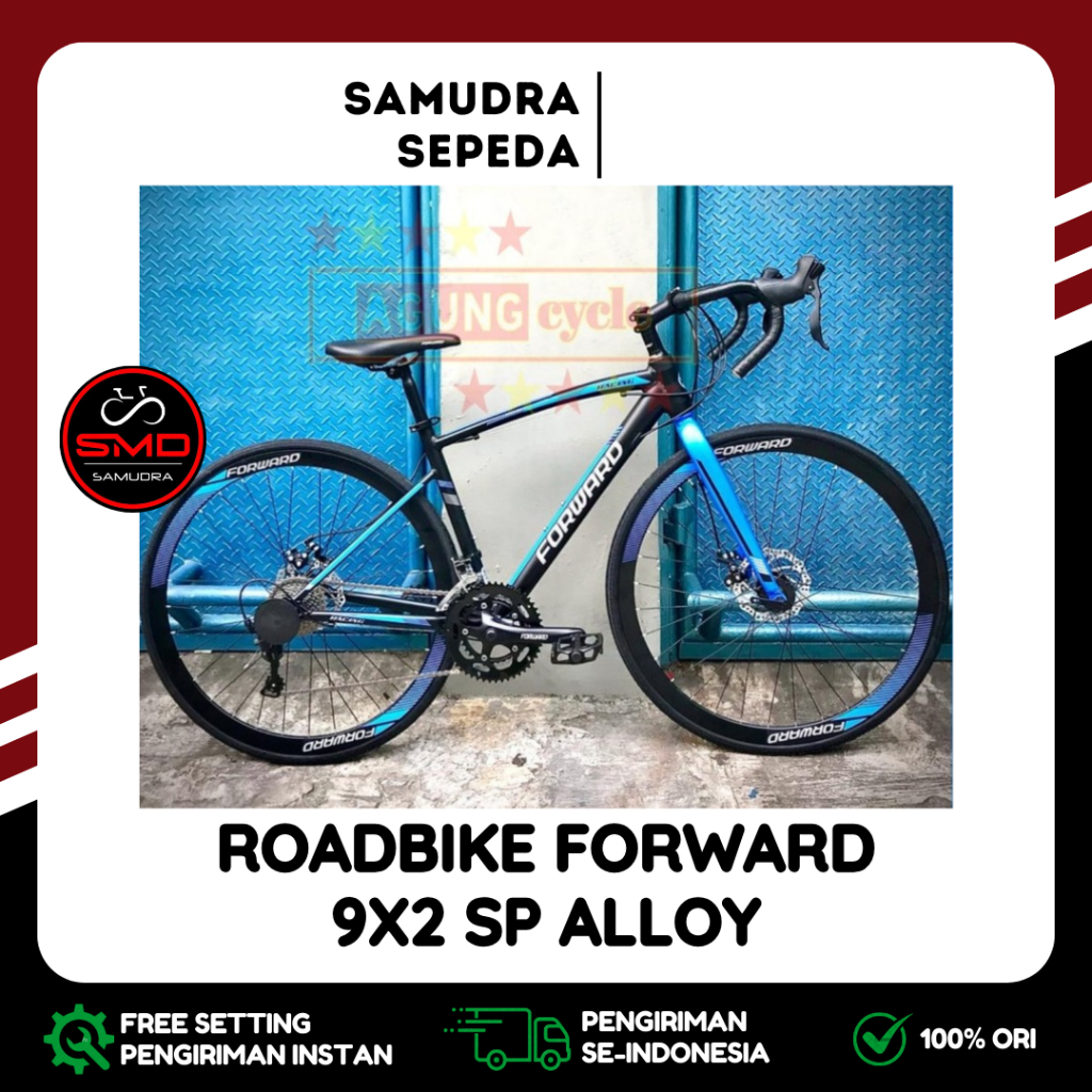 Jual Sepeda Balap ROADBIKE FORWARD 700C Alloy Sensah 18 Speed Bandung ...