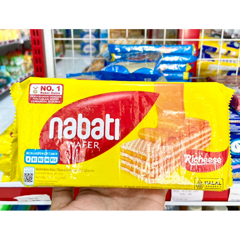 Jual recheese nabati 118g wafer keju | Shopee Indonesia
