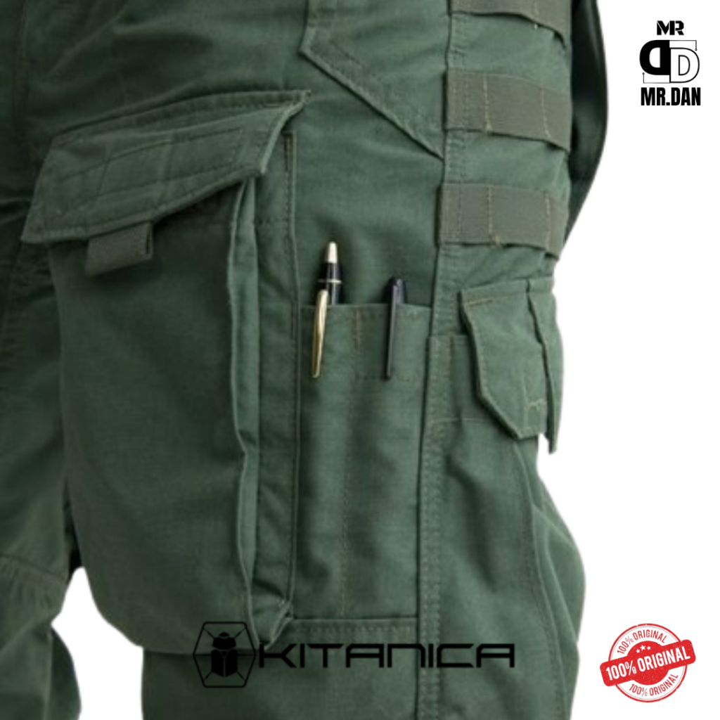 Jual Celana Cargo Panjang Pria Kitanica Hijau Army Under Armour