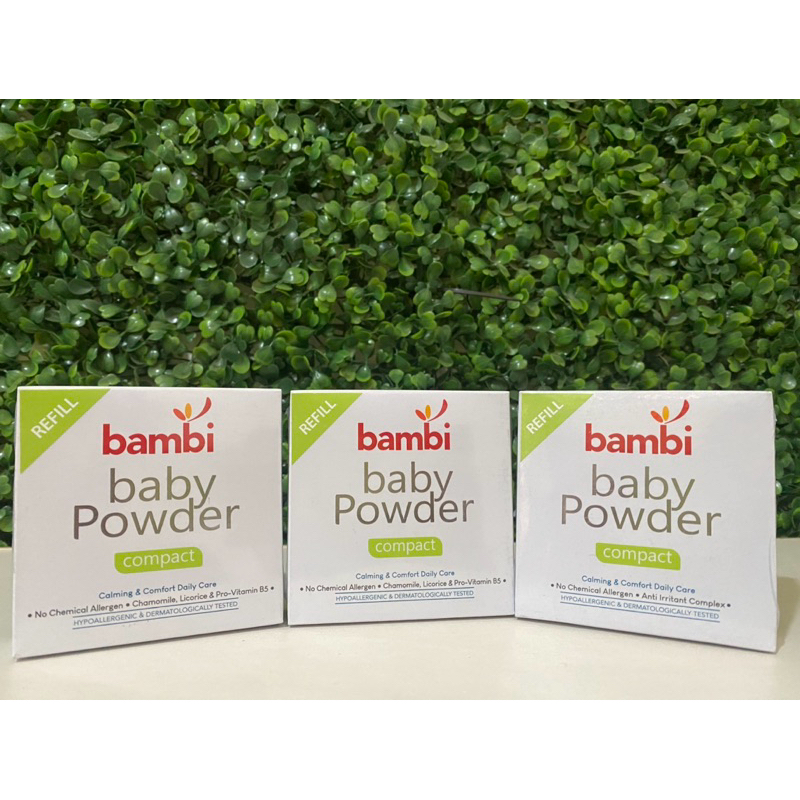 Jual BAMBI Baby Powder Compact Refill | Shopee Indonesia