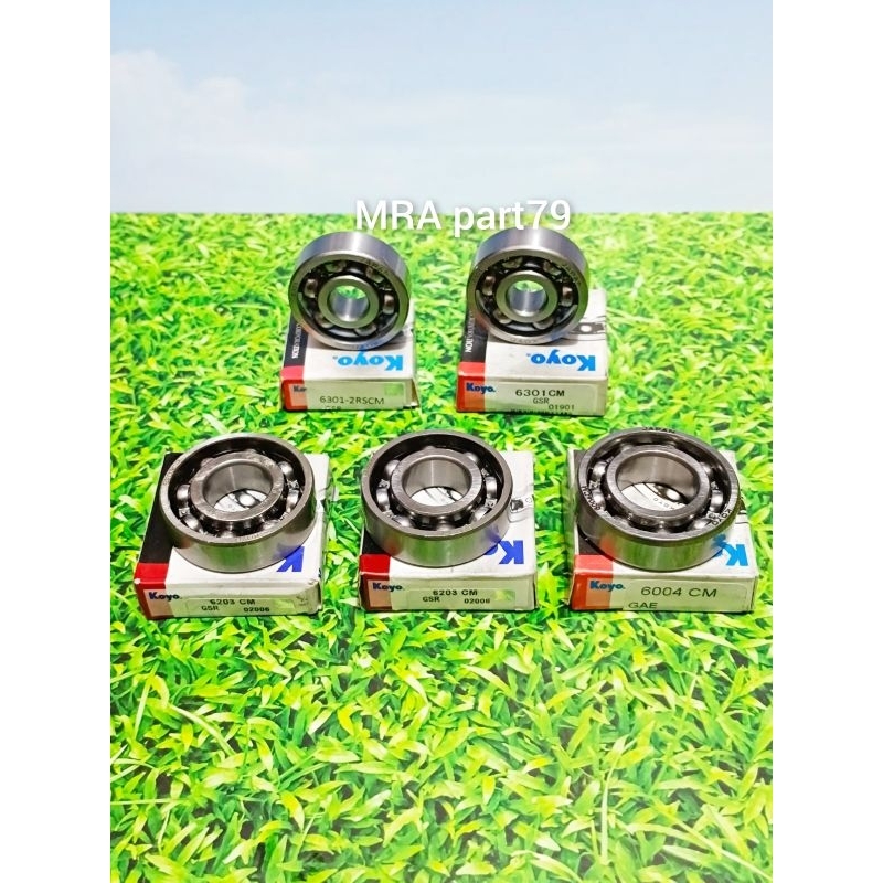 Jual Bearing laher rasio set 5PCS KOYO JAPAN Mio j Mio GT 115 Fino fi ...