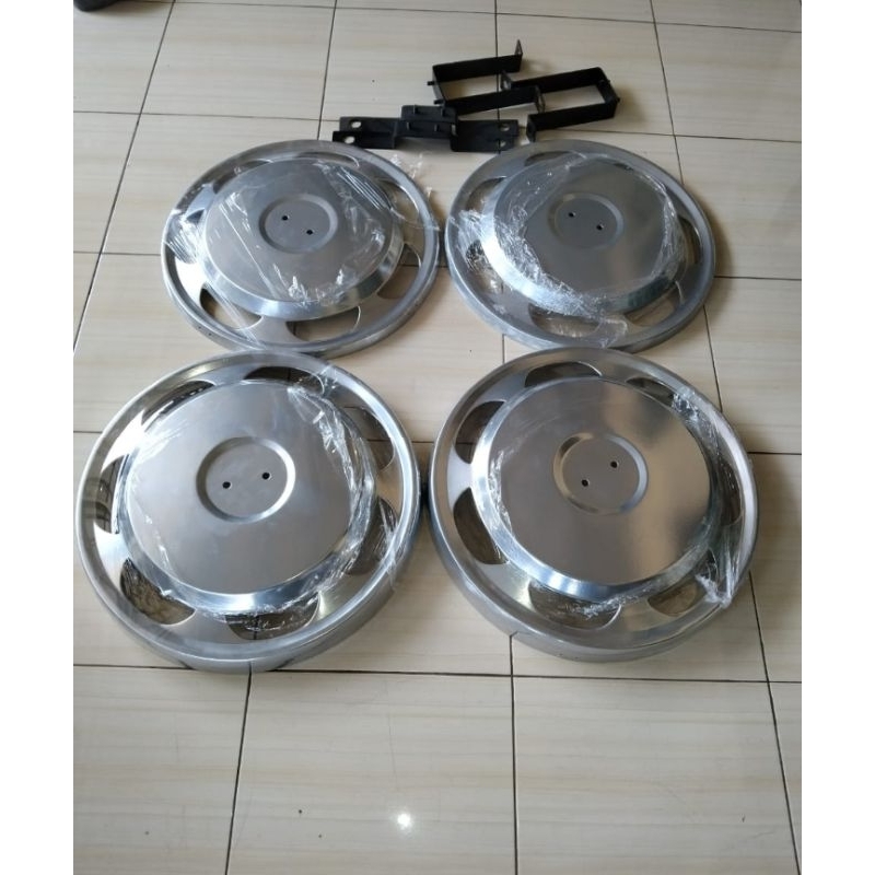 Jual Dop roda truk , Mercy,Hino,Fuso stainlis chrome | Shopee Indonesia