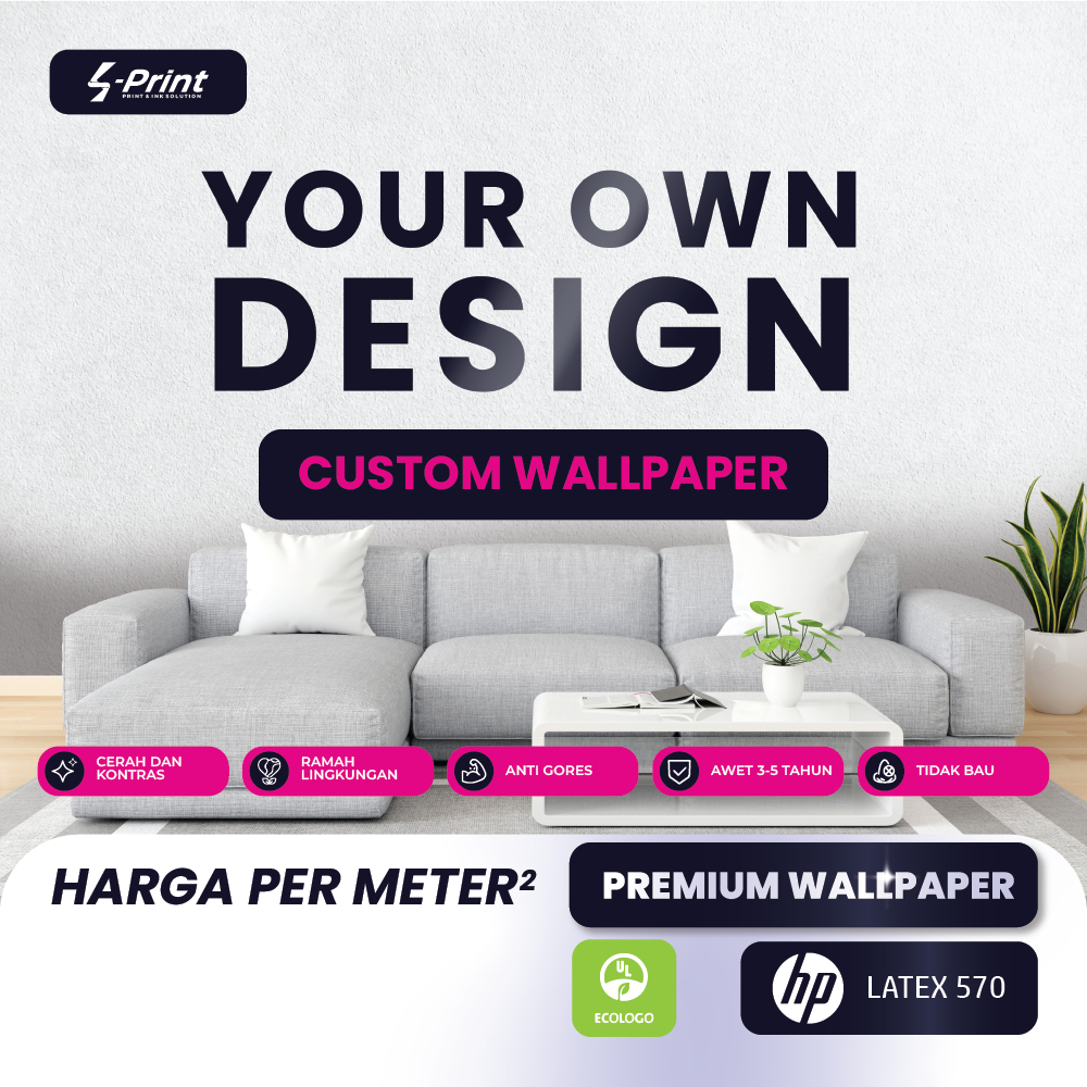 Jual Cetak Custom Wallpaper | Bebas Design | Shopee Indonesia