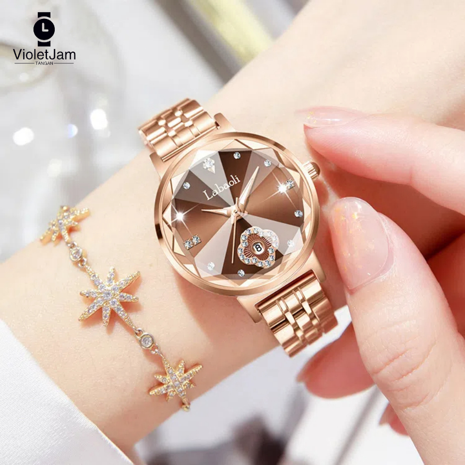Jual Jam Tangan Wanita Anti Air Original Kecil Branded Elegan Analog ...