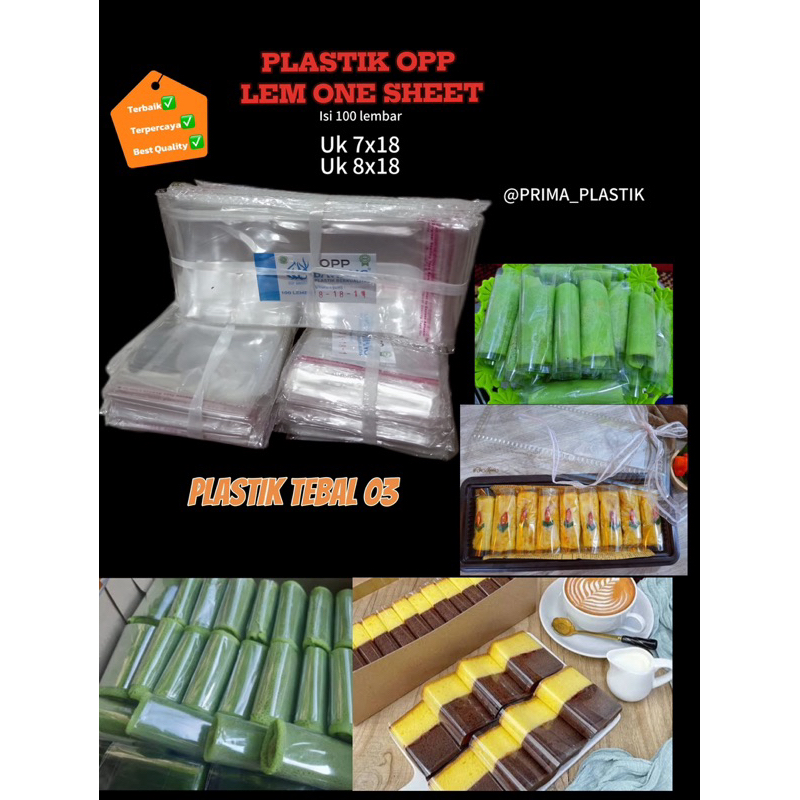 Jual Plastik opp tebal lem | Plastik Seal lembaran| plastik risol ...