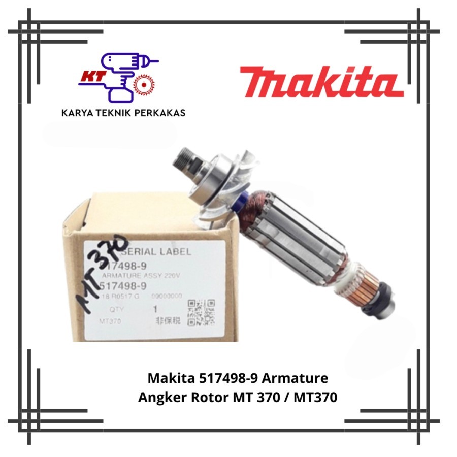 Jual Makita 517498-9 Armature Angker Rotor MT 370 / MT370 | Shopee ...