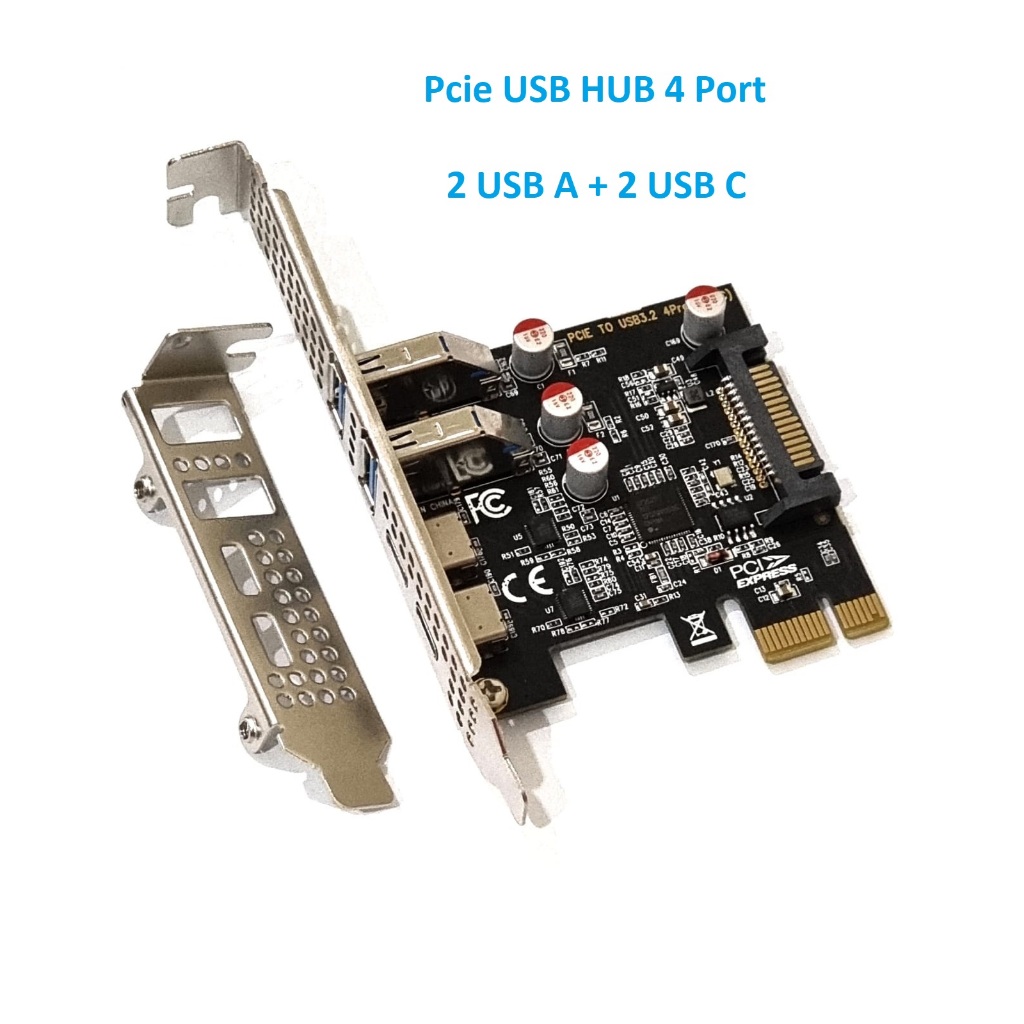 Jual PCIE USB 8 Port USB3.0 USB Type C PCI Express USB C HUB High Speed | Shopee Indonesia