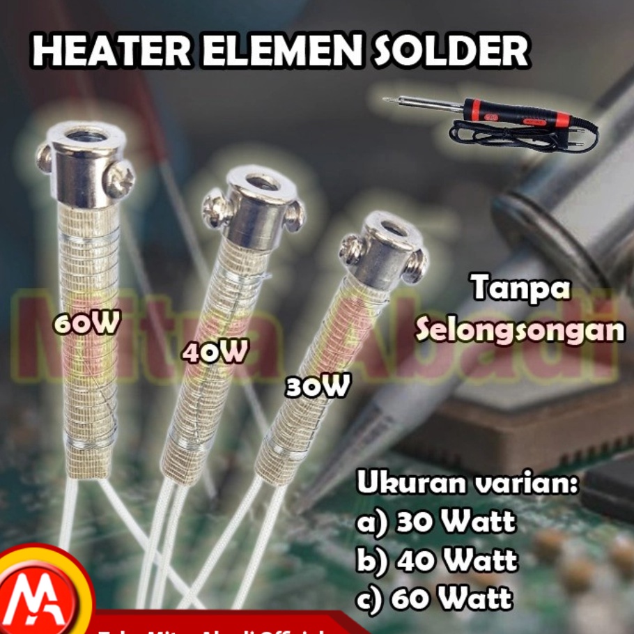 Jual Heater Elemen Solder Pemanas Kawat Spul | Shopee Indonesia