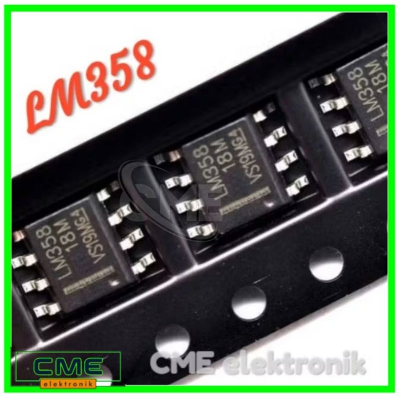 Jual IC LM358 / LM358DR / 358 SOP 8 SMD AS358 | Shopee Indonesia