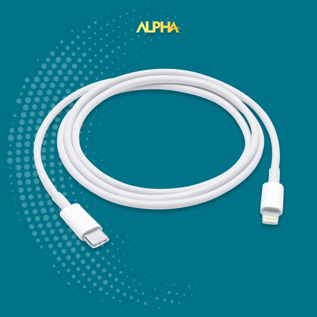 Jual kabel type c to lightning 1m fast charging original shopee indonesia