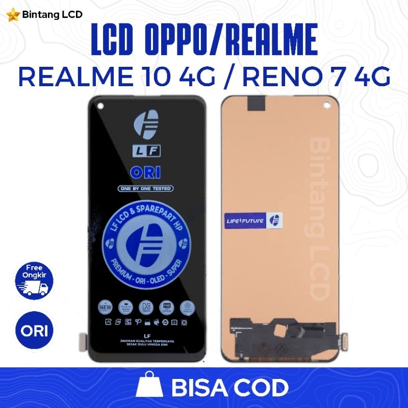 Jual [COD] LCD Realme 10 (4g) / Realme 9 (4g) / Oppo A78 / Reno 7 (4g ...