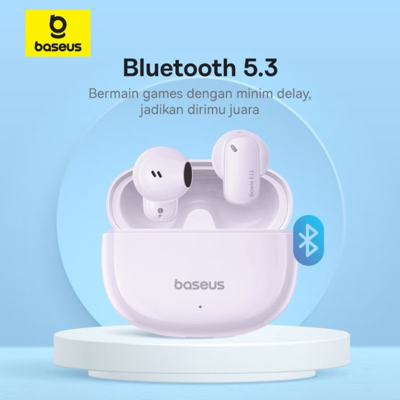 Jual Baseus Bowie E True Wireless Earphones Tws Headset Bluetooth Enc Noice Reduction Shopee