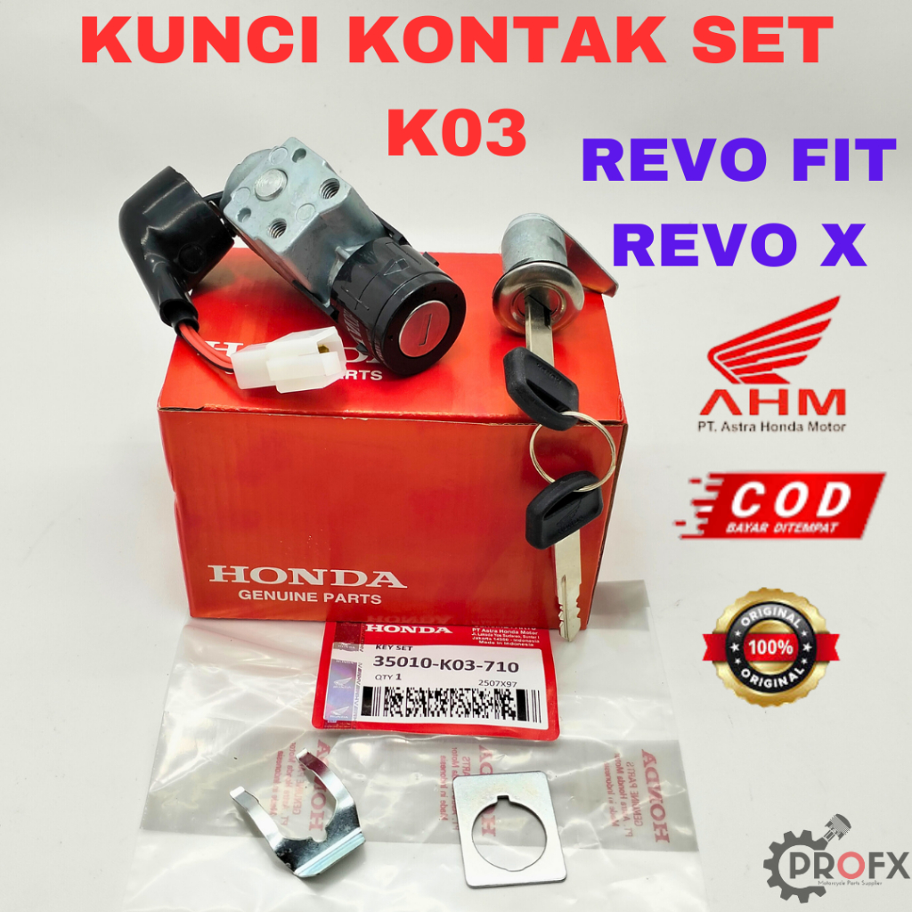 Jual KUNCI KONTAK HONDA K03 REVO FIT FI REVO X FI KUALITAS ORIGINAL AHM ...