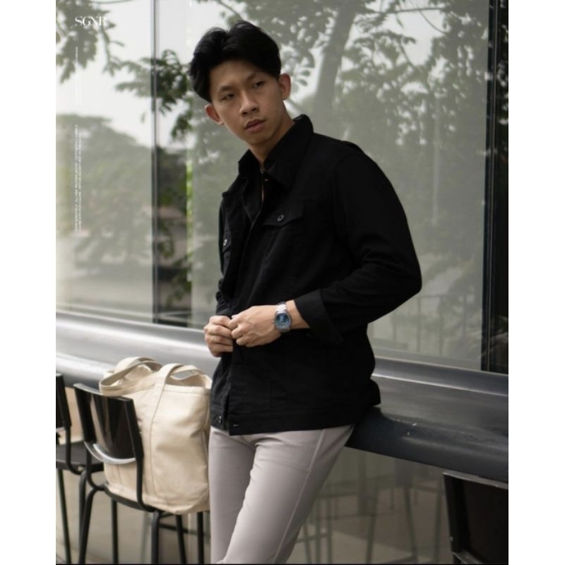 Jual SIGNORE Jacket Suede | Shopee Indonesia