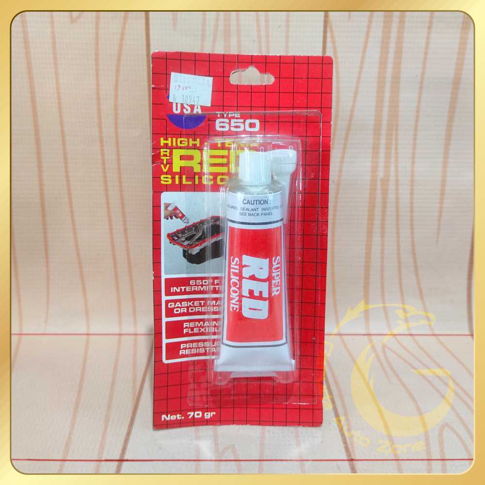 Jual Lem Super Red Silicone USA type 650 70gr (merah) 10947bk | Shopee ...