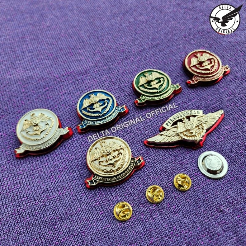Jual PIN DISHUB PIN KEMENHUB WING PERHUBUNGAN | Shopee Indonesia