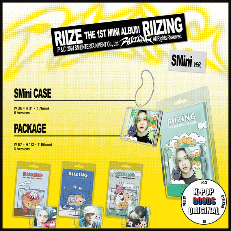 RIIZE - The 1st Mini Album [RIIZING] SMini Ver.