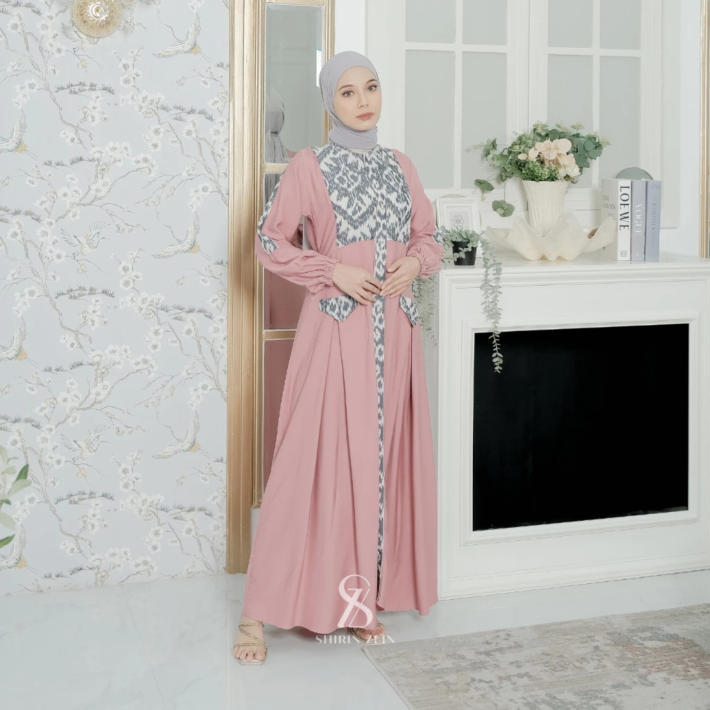 Gamis Kirana Dress Kondangan Modern