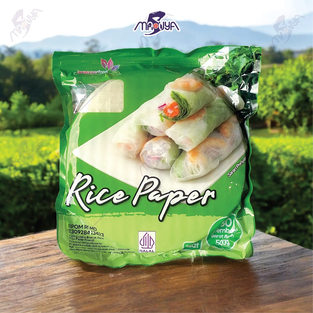Jual Rice Paper Bulat ( Isi 50 lembar) 500 gr | Shopee Indonesia