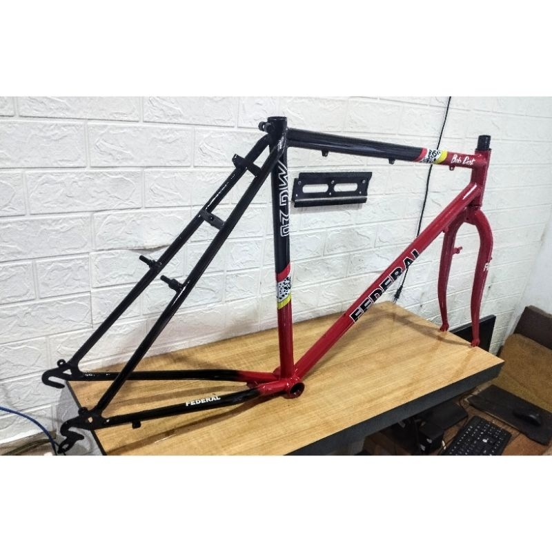 Jual Frame Sepeda Federal Bobcat MG20 size 21 rata air Repaint Redecal ...