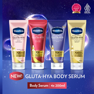 Vaseline Gluta Hya 200ml Complete Pack