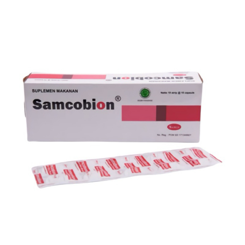 Jual SAMCOBION BOX ISI 100 KAPSUL | Shopee Indonesia