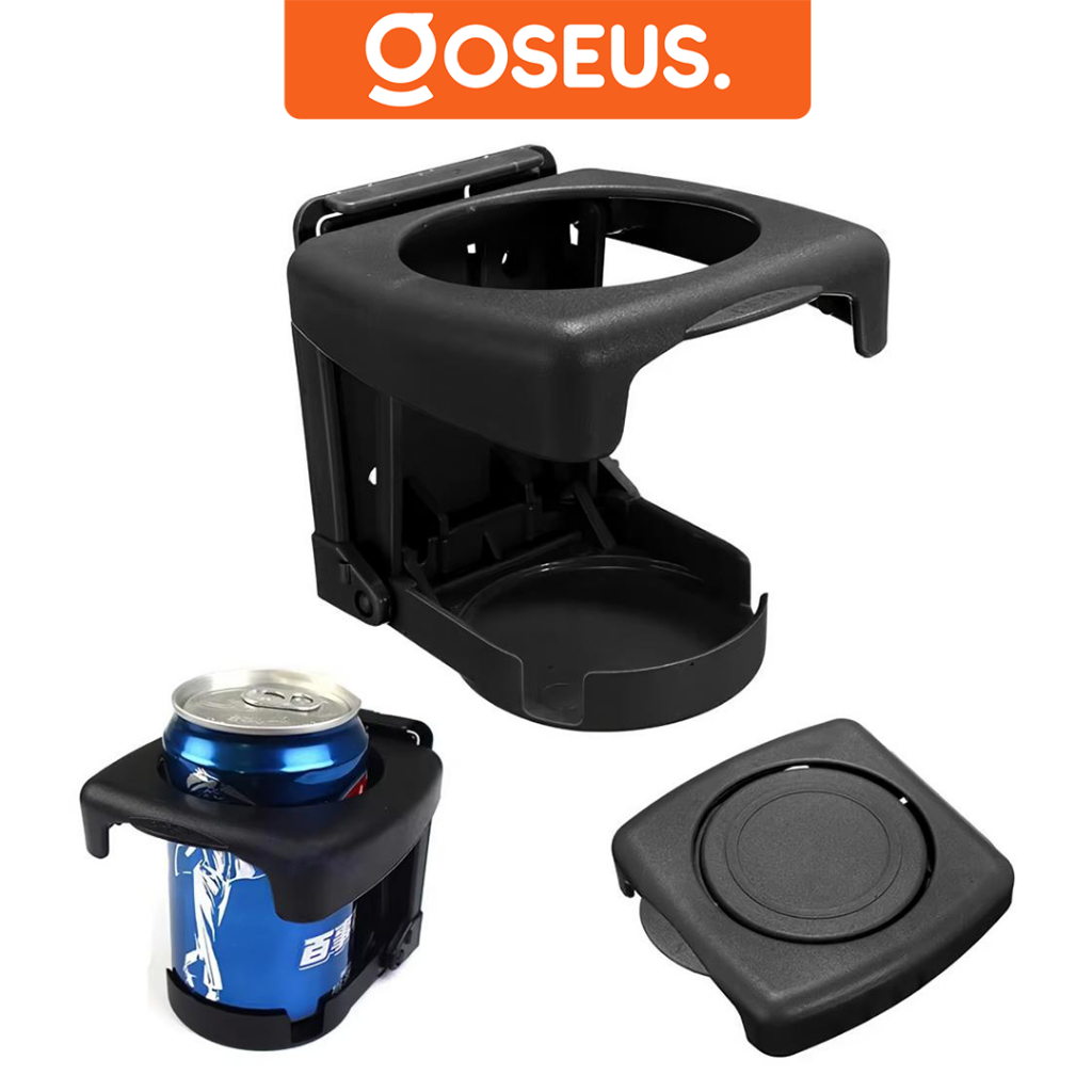 Cup Holder Organizer Mobil Tempat Gelas Botol Motor Mobil Bisa Dilipat Multifungsi OTO4001