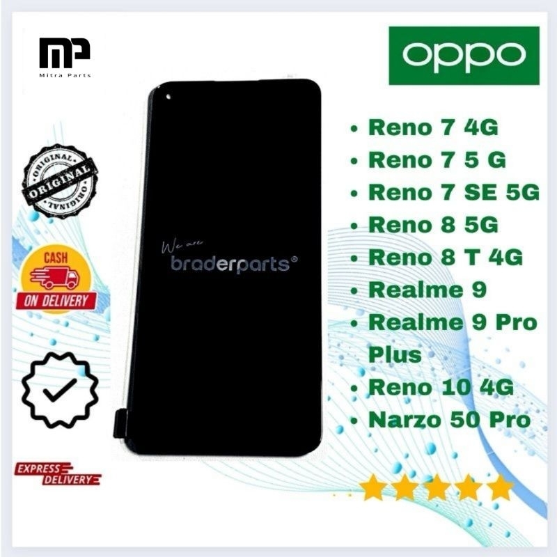 Jual LCD TOUCHSCREEN OPPO RENO 7 4G / 7 5G / 7 SE 5G / 8 4G / 8 5G / 8T ...