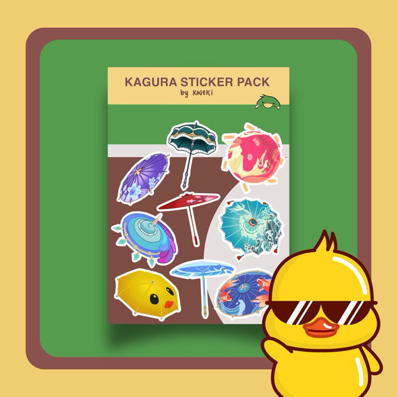 Jual Kagura Sticker Pack | Shopee Indonesia