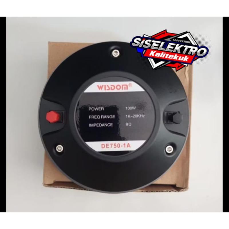 Jual Driver Tweeter Wisdom DE750-1A DE7501A | Shopee Indonesia