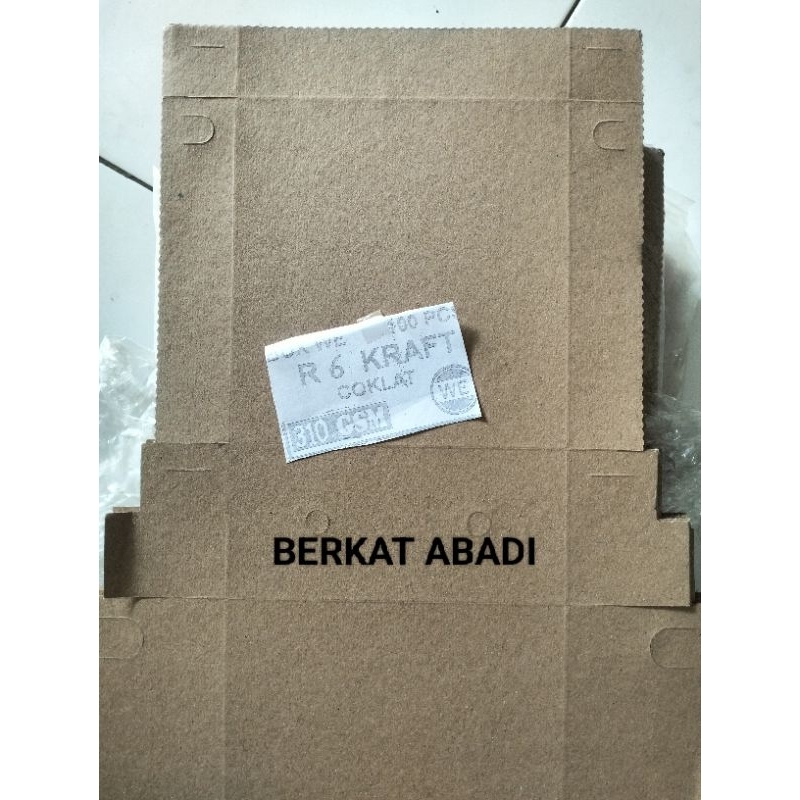 Jual Dus R6 Kraft Coklat 275 GSM | Shopee Indonesia