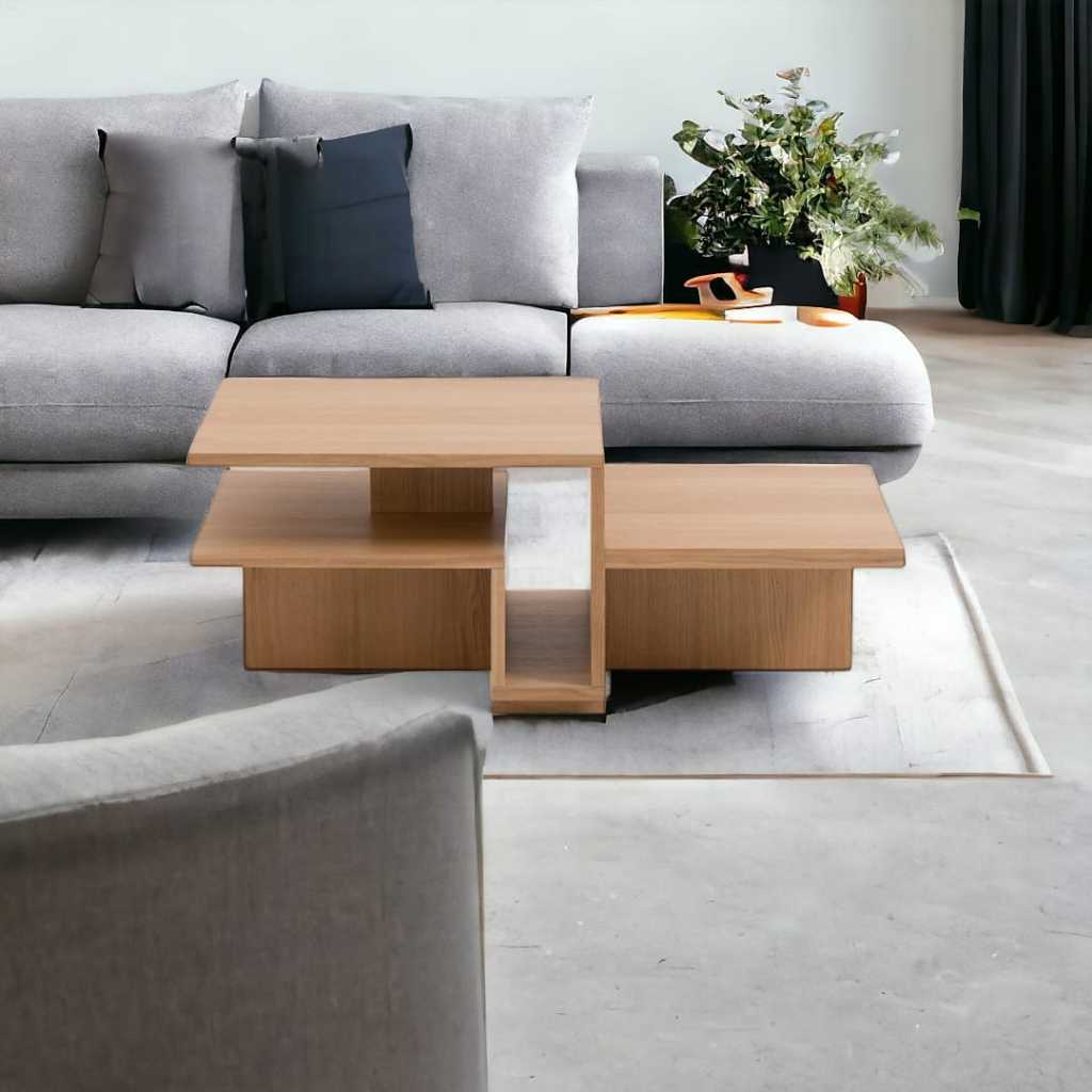 Jual Meja Ruang Tamu / Meja Kayu Jati Persegi Panjang / Coffee Table ...