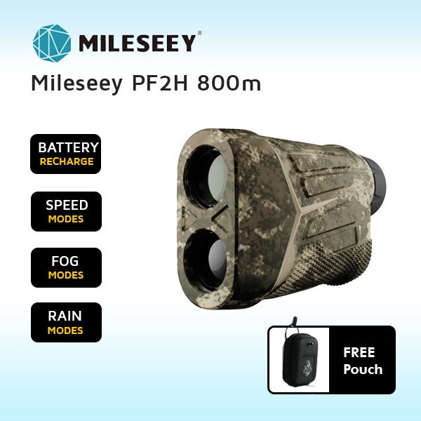 Jual Mileseey PF2H PF210H Camouflage 800M Hunting Berburu Archery Laser ...