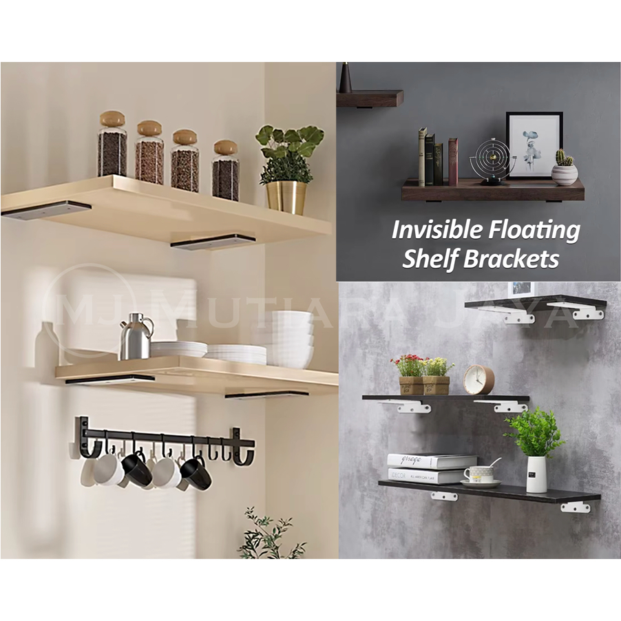 Jual PLATO Siku Rak Besi Tembok Dinding Tebal Lemari Bracket Gantung ...