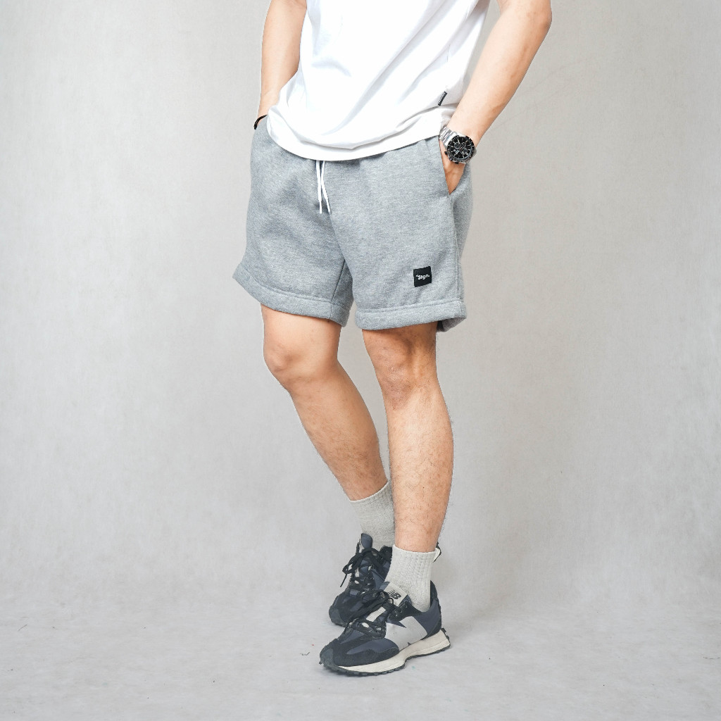 Jual Steigen Boardshort Fleece Gray Misty | Shopee Indonesia