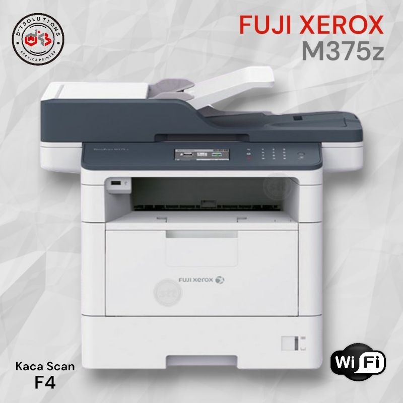 Fotocopy F4 xerox DocuPrint M375z mono kaca scan sudah bisa f4