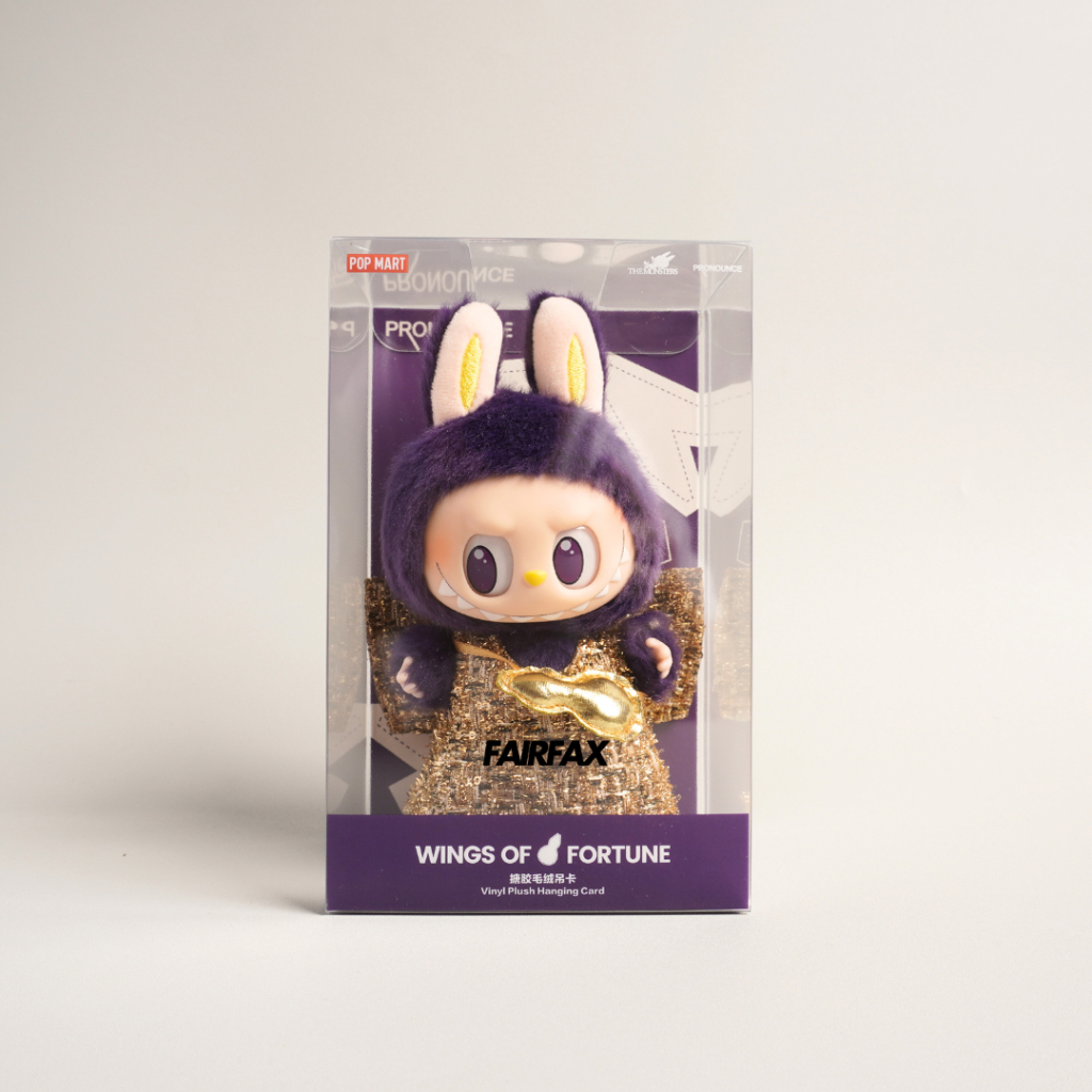Peluche Labubu X PRONOUNCE Wings Of Fortune OFFICIELLE POP MART - Authentique & Scellée