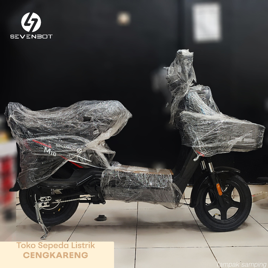 Jual Sepeda Listrik Sevenbot M10 warna Hitam/Black (GARANSI RESMI ...