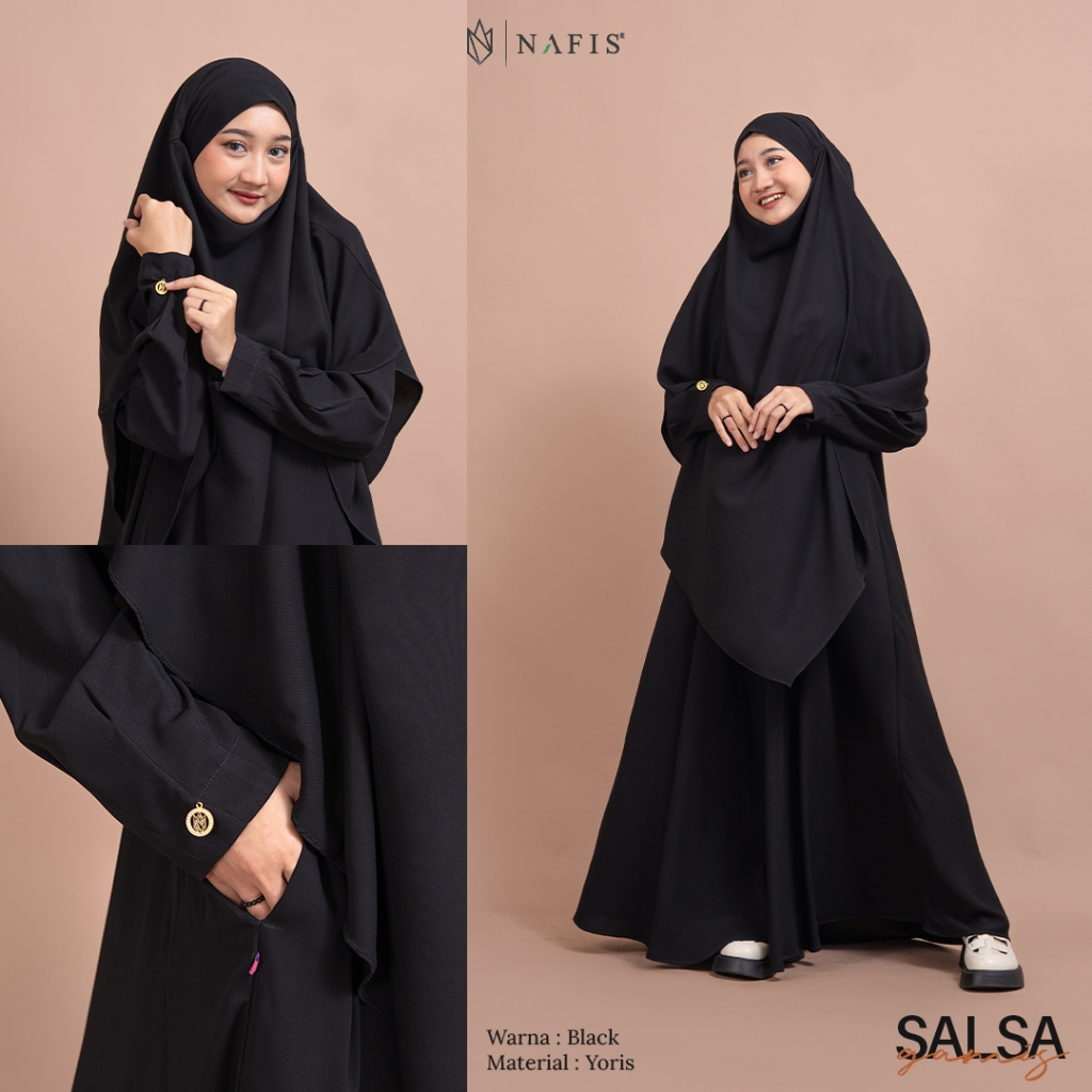 Jual NAFIS GAMIS SALSA DEWASA JILBAB DI JUAL TERPISAH | Shopee Indonesia