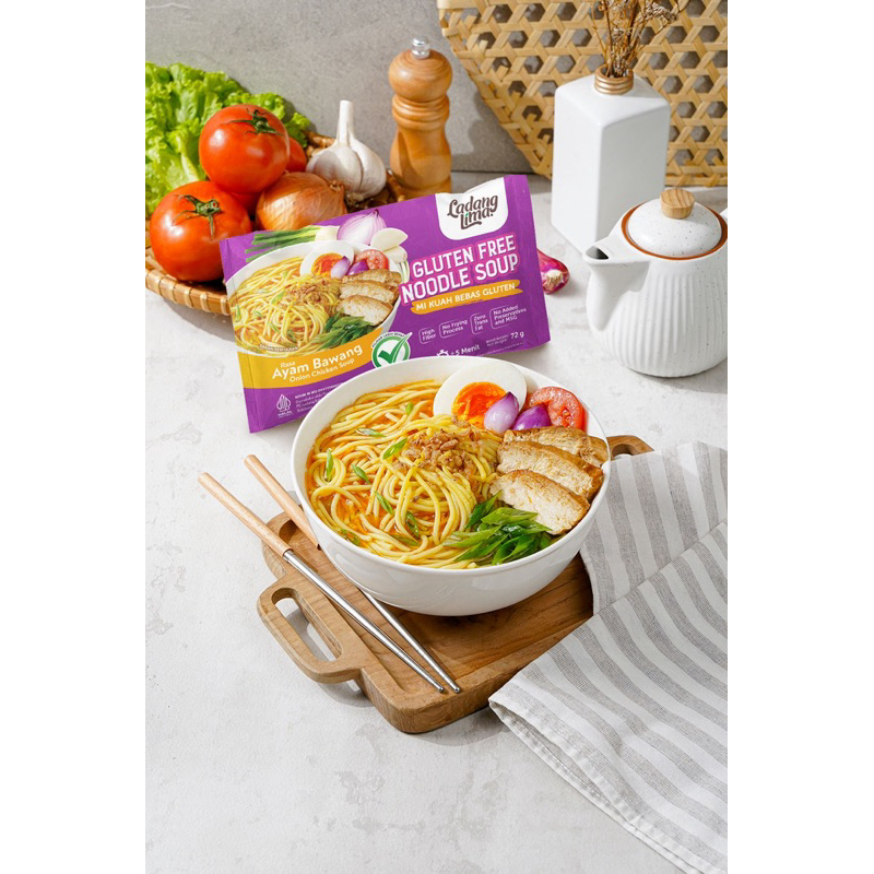 Jual MIE INSTAN GLUTEN FREE LADANG LIMA Shopee Indonesia