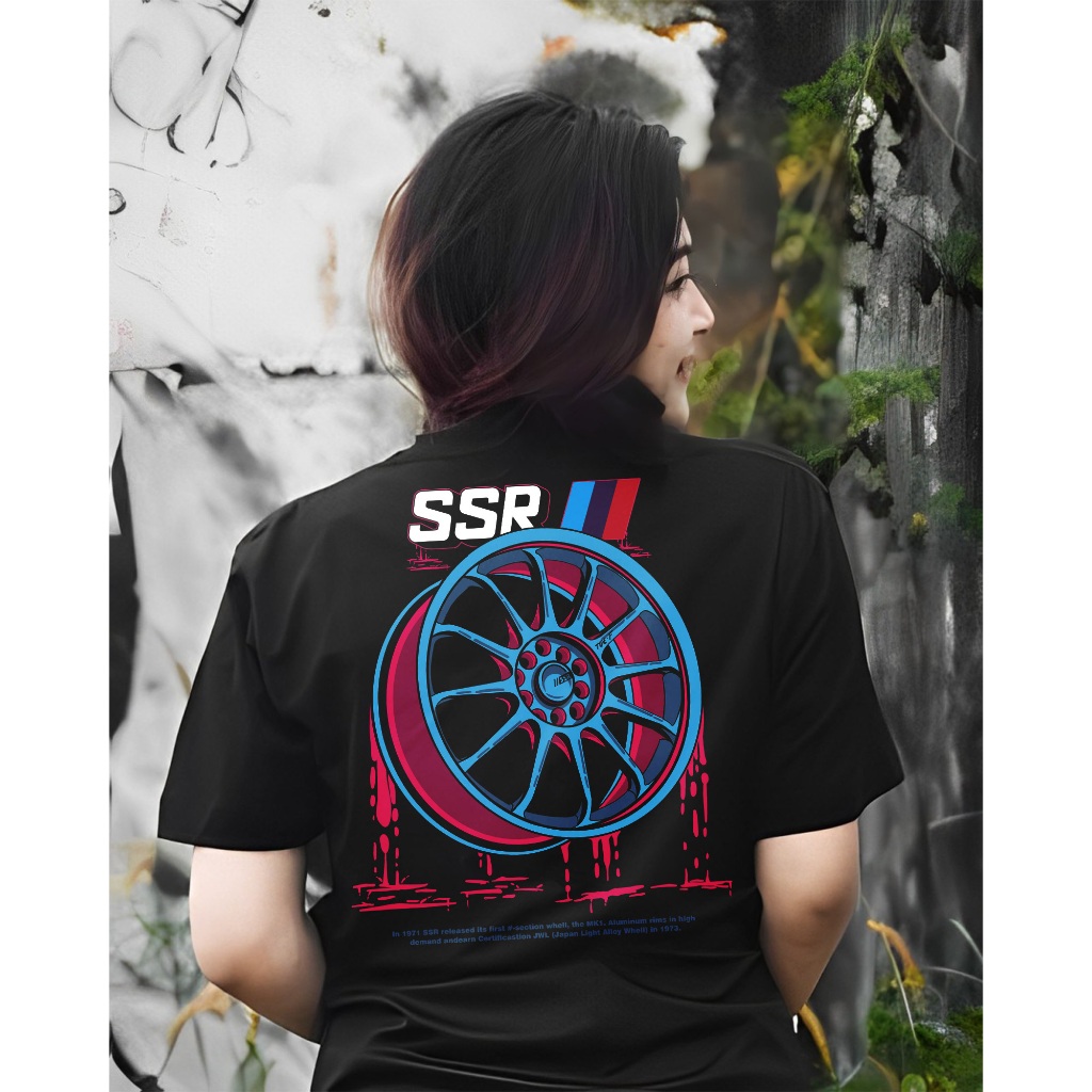 Jual Kaos racing velg SSR | Kaos otomotif mobil velg SSR | Kaos racing ...