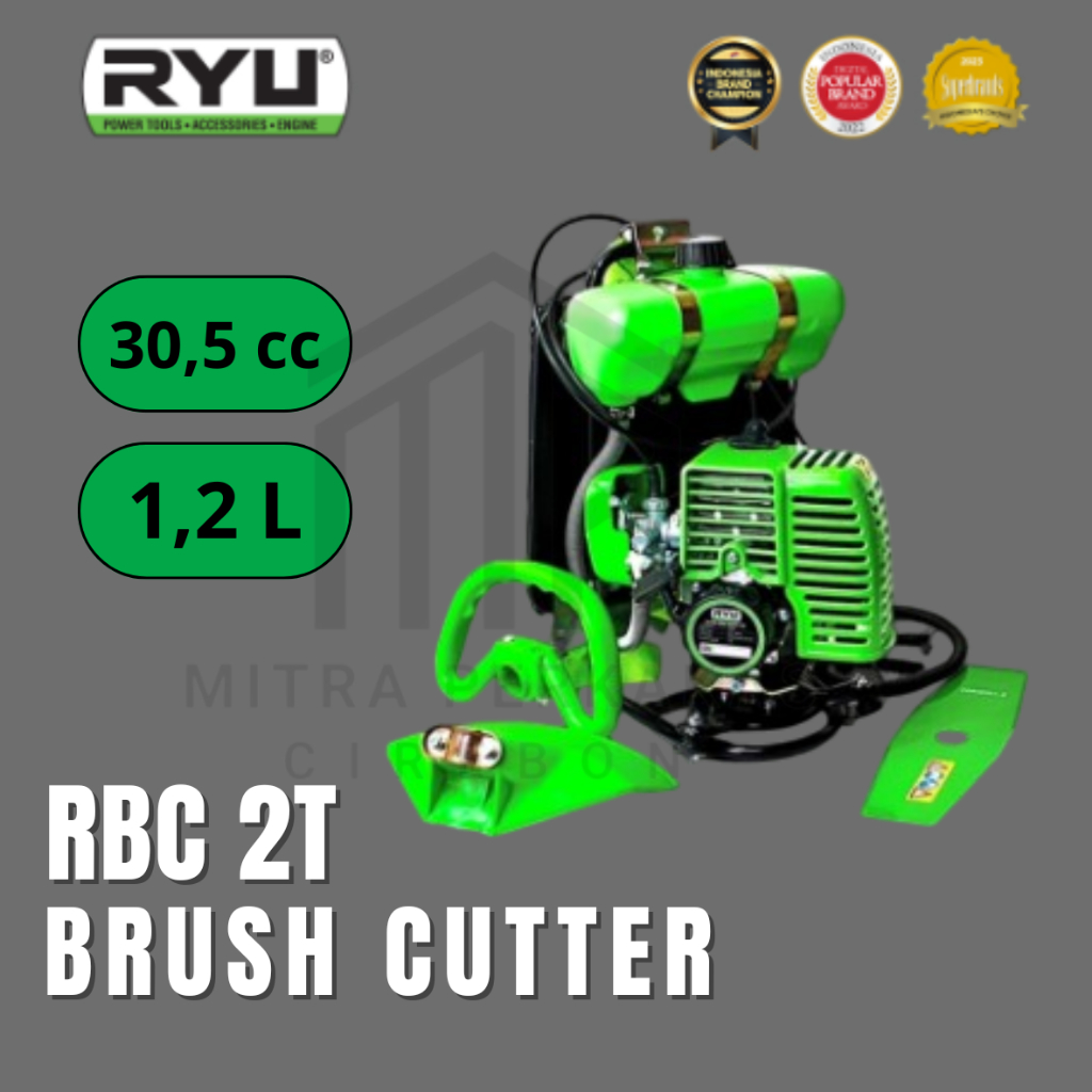 Jual RYU RBC 2T Mesin Potong Rumput Gendong Brush Cutter 2 Tak Ryu ...