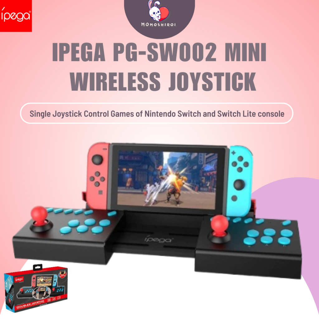 Jual IPEGA PG-SW002 Mini Wireless Joystick Controller Dual 2 Players ...