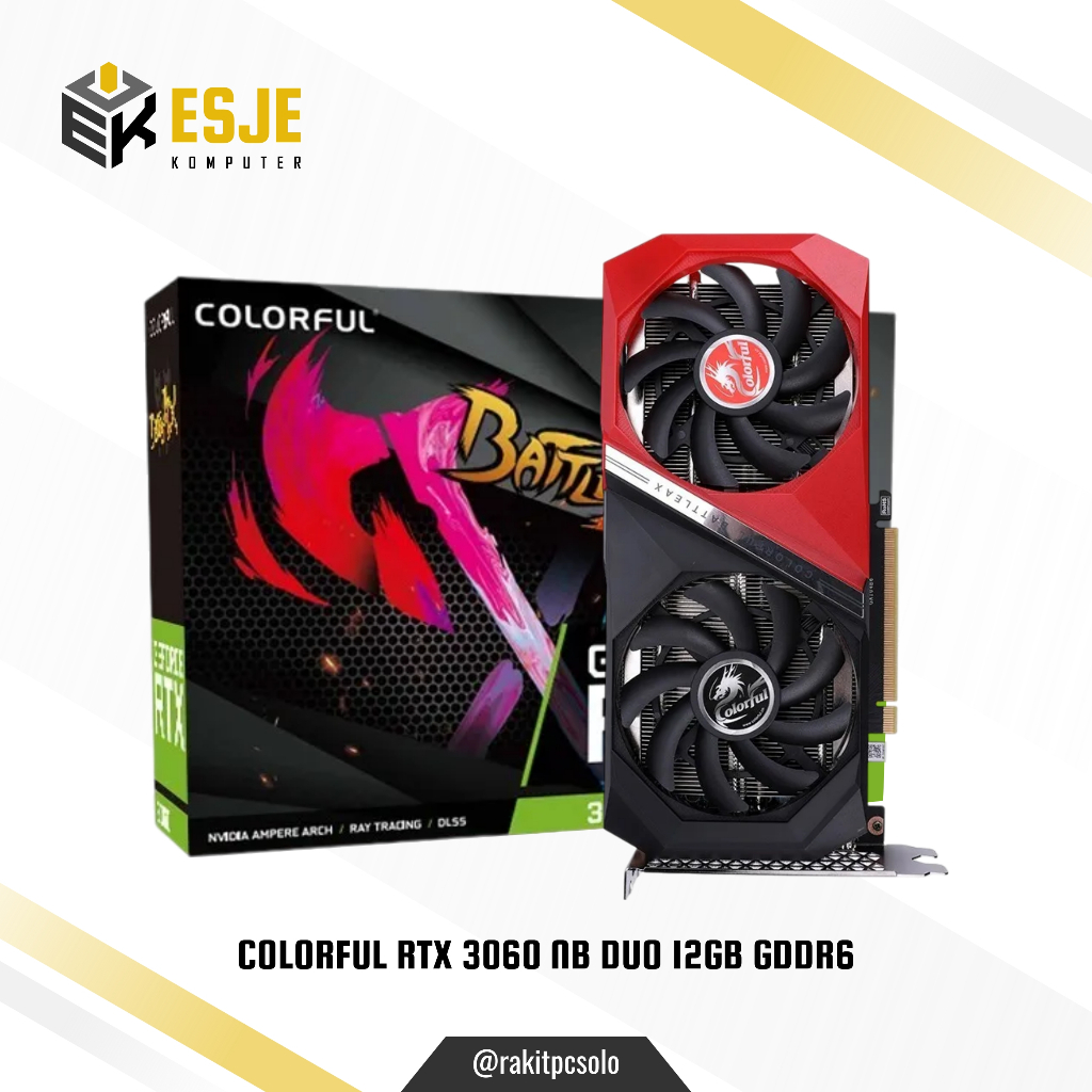 Jual Colorful GeForce RTX 3060 NB DUO 12G V2 L-V | Shopee Indonesia