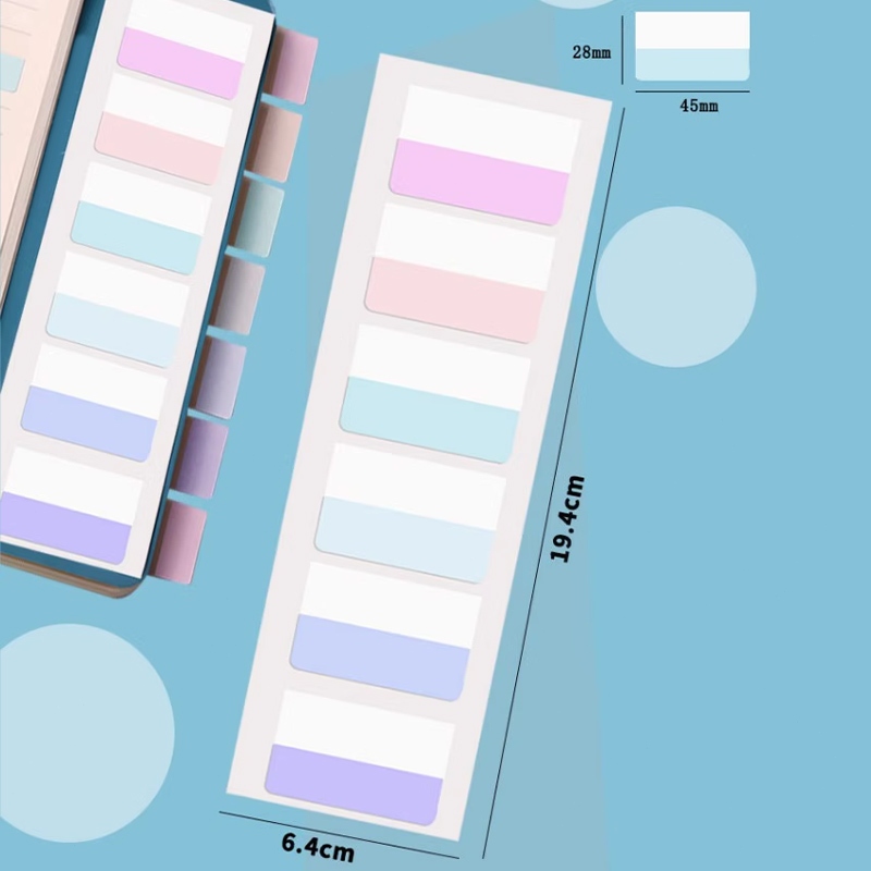 Jual Eeghrerr 240PCS Sticky Notes Index Tab / Penanda / Pembatas ...