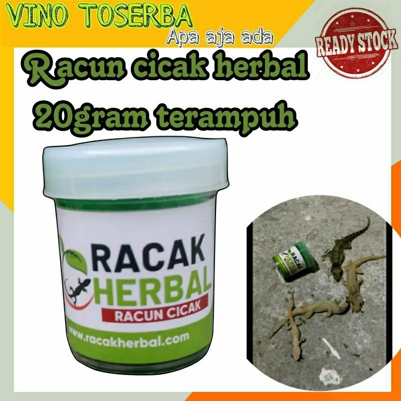 Jual RACAK HERBAL racun cicak ampuh pembasmi cicak | Shopee Indonesia